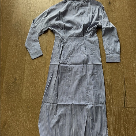 Justfab striped shirt midi Dress - Picture 6 of 7